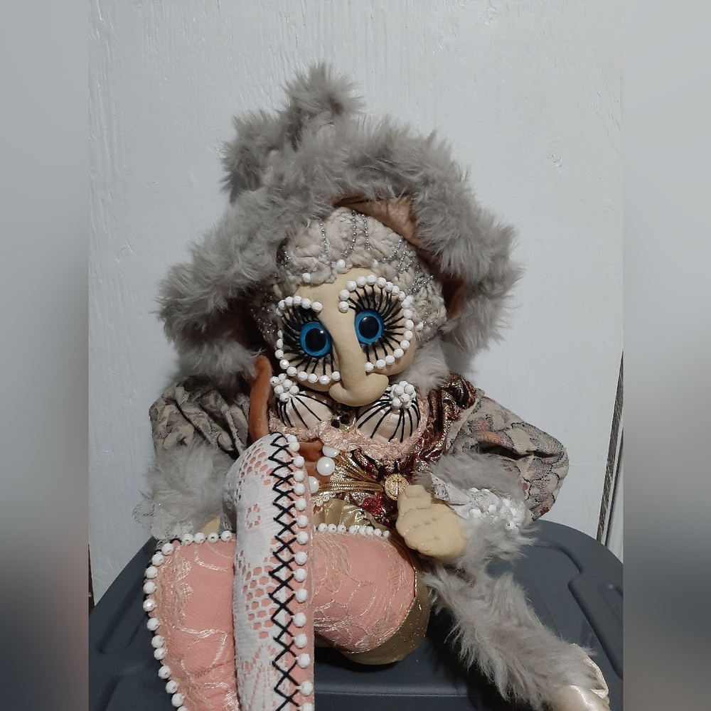 One of a kind Old Show Girl Doll